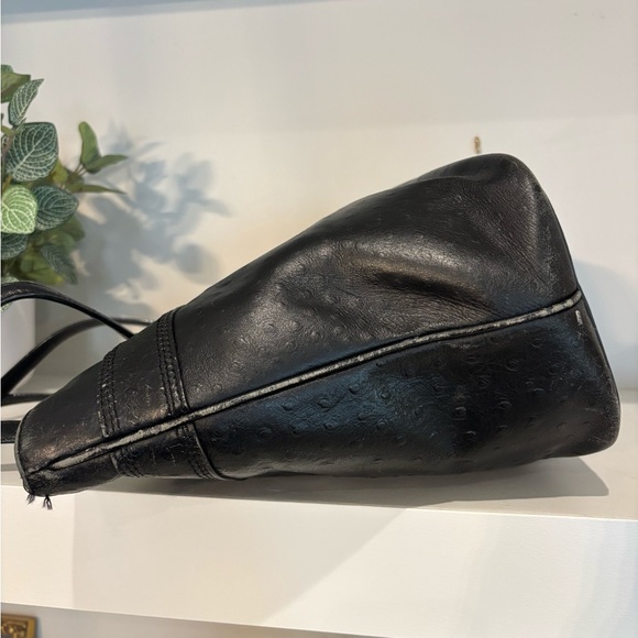 Kate Spade Black Embossed Leather Tote - Picture 9 of 13